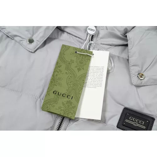 Cheap Gucci Down Feather Coat Long Sleeved For Men #1346453 Replica Wholesale [$112.00 USD] [ITEM#1346453] on Replica Gucci Down Feather Coat