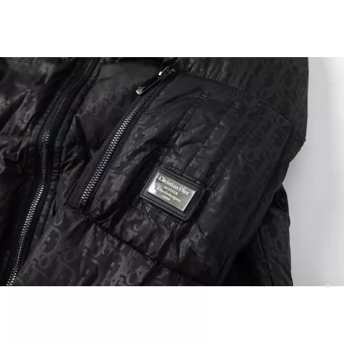 Cheap Christian Dior Down Feather Coat Long Sleeved For Men #1346462 Replica Wholesale [$112.00 USD] [ITEM#1346462] on Replica Christian Dior Down Feather Coat