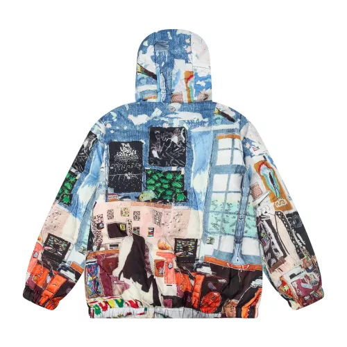 Cheap Louis Vuitton LV Down Feather Coat Long Sleeved For Men #1346486 Replica Wholesale [$112.00 USD] [ITEM#1346486] on Replica Louis Vuitton LV Down Feather Coat