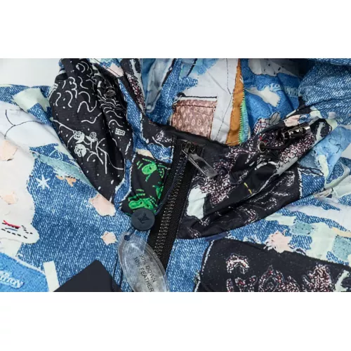 Cheap Louis Vuitton LV Down Feather Coat Long Sleeved For Men #1346486 Replica Wholesale [$112.00 USD] [ITEM#1346486] on Replica Louis Vuitton LV Down Feather Coat