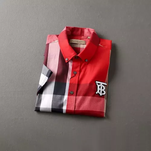 Cheap Burberry Shirts Short Sleeved For Men #1346590 Replica Wholesale [$36.00 USD] [ITEM#1346590] on Replica Burberry Shirts