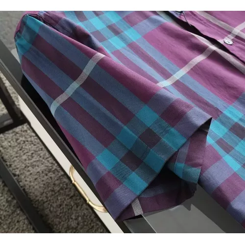 Cheap Burberry Shirts Short Sleeved For Men #1346601 Replica Wholesale [$38.00 USD] [ITEM#1346601] on Replica Burberry Shirts