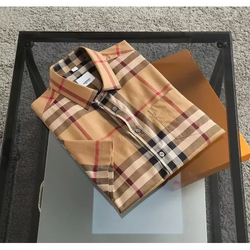 Cheap Burberry Shirts Short Sleeved For Men #1346603 Replica Wholesale [$39.00 USD] [ITEM#1346603] on Replica Burberry Shirts