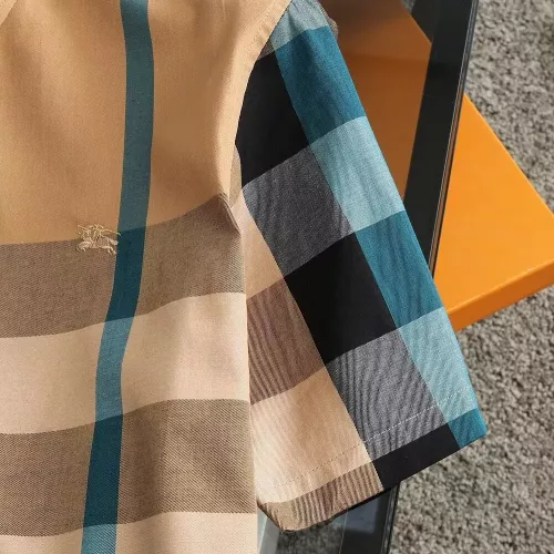 Cheap Burberry Shirts Short Sleeved For Men #1346615 Replica Wholesale [$36.00 USD] [ITEM#1346615] on Replica Burberry Shirts