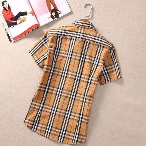 Cheap Burberry Shirts Short Sleeved For Women #1346647 Replica Wholesale [$36.00 USD] [ITEM#1346647] on Replica Burberry Shirts