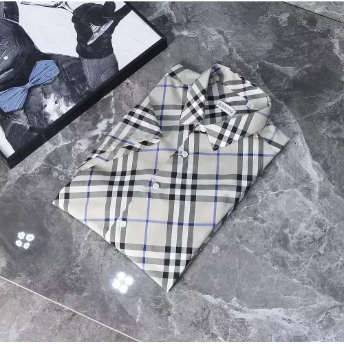 Cheap Burberry Shirts Short Sleeved For Men #1346651 Replica Wholesale [$39.00 USD] [ITEM#1346651] on Replica Burberry Shirts