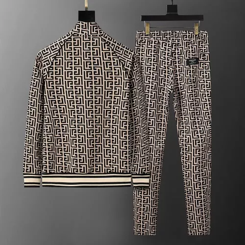 Cheap Balmain Tracksuits Long Sleeved For Men #1346659 Replica Wholesale [$72.00 USD] [ITEM#1346659] on Replica Balmain Tracksuits