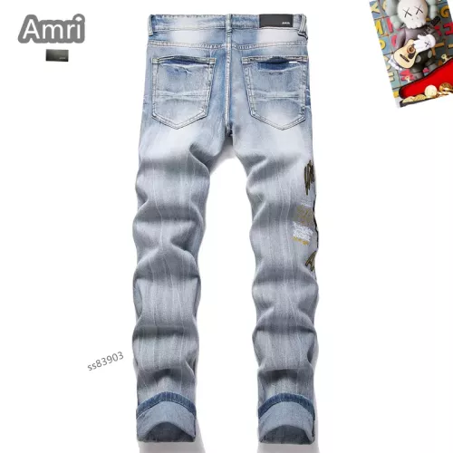 Cheap Amiri Jeans For Men #1346773 Replica Wholesale [$48.00 USD] [ITEM#1346773] on Replica Amiri Jeans