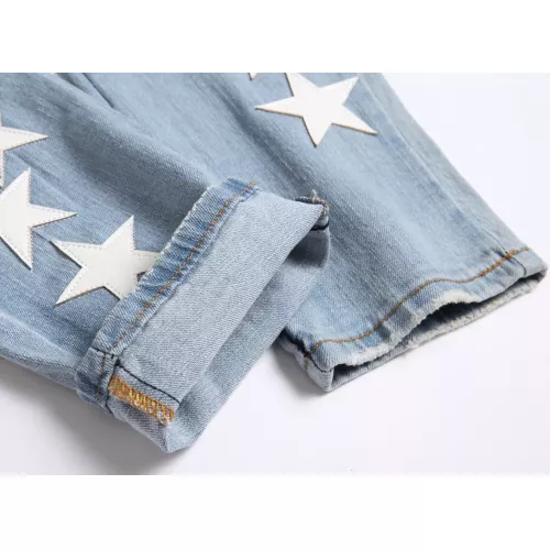Cheap Amiri Jeans For Men #1346778 Replica Wholesale [$48.00 USD] [ITEM#1346778] on Replica Amiri Jeans