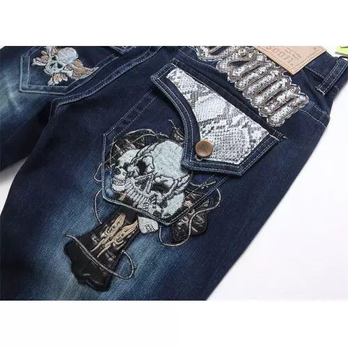 Cheap Philipp Plein PP Jeans For Men #1346780 Replica Wholesale [$48.00 USD] [ITEM#1346780] on Replica Philipp Plein PP Jeans