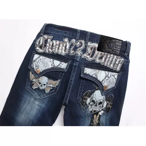 Cheap Philipp Plein PP Jeans For Men #1346780 Replica Wholesale [$48.00 USD] [ITEM#1346780] on Replica Philipp Plein PP Jeans