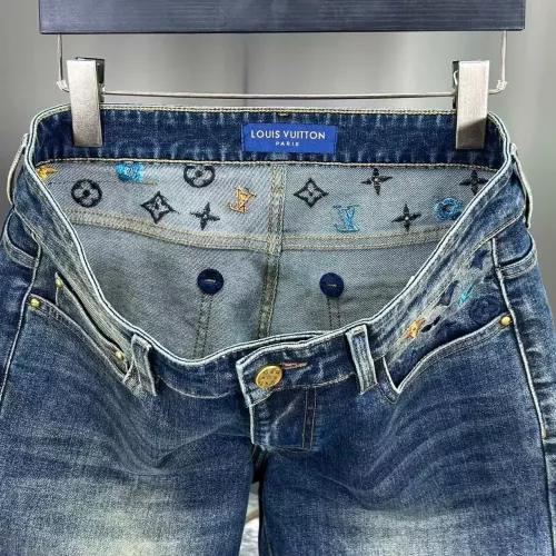 Cheap Louis Vuitton LV Jeans For Men #1346805 Replica Wholesale [$56.00 USD] [ITEM#1346805] on Replica Louis Vuitton LV Jeans