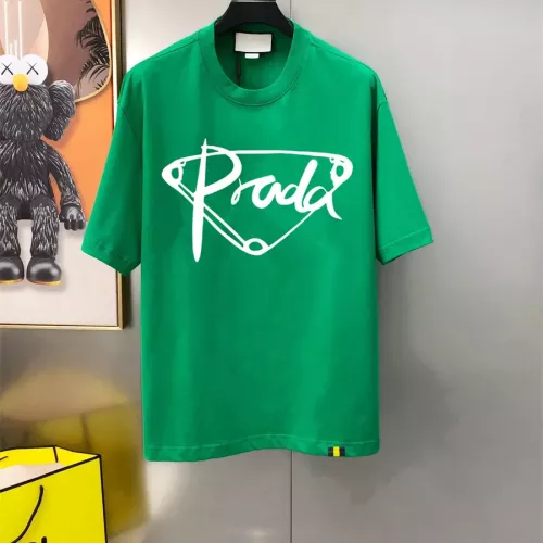 Prada T-Shirts Short Sleeved For Men #1346945