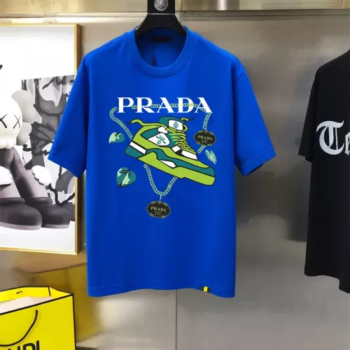 Prada T-Shirts Short Sleeved For Men #1346990