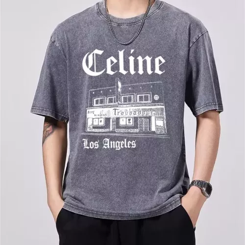 Celine T-Shirts Short Sleeved For Men #1347008