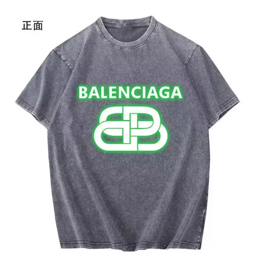 Cheap Balenciaga T-Shirts Short Sleeved For Men #1347012 Replica Wholesale [$45.00 USD] [ITEM#1347012] on Replica Balenciaga T-Shirts