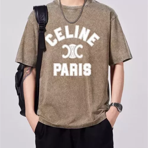 Celine T-Shirts Short Sleeved For Men #1347014