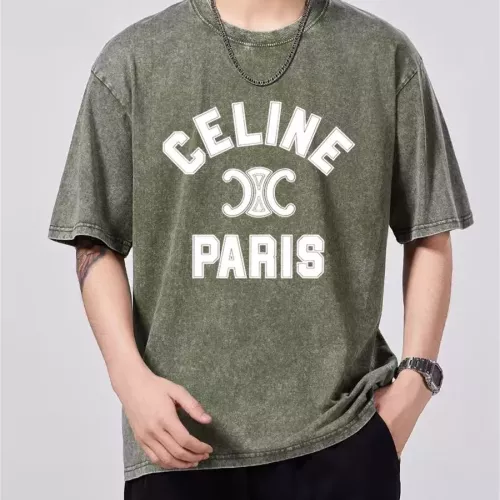 Celine T-Shirts Short Sleeved For Men #1347015