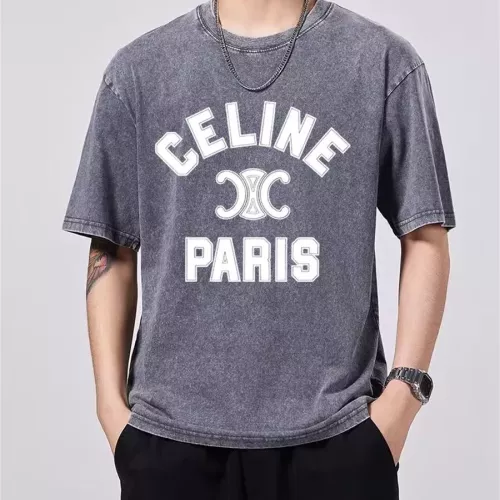 Celine T-Shirts Short Sleeved For Men #1347016