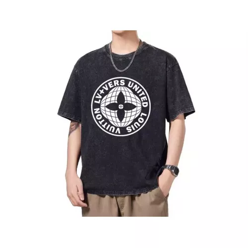 Cheap Louis Vuitton LV T-Shirts Short Sleeved For Men #1347059 Replica Wholesale [$45.00 USD] [ITEM#1347059] on Replica Louis Vuitton LV T-Shirts