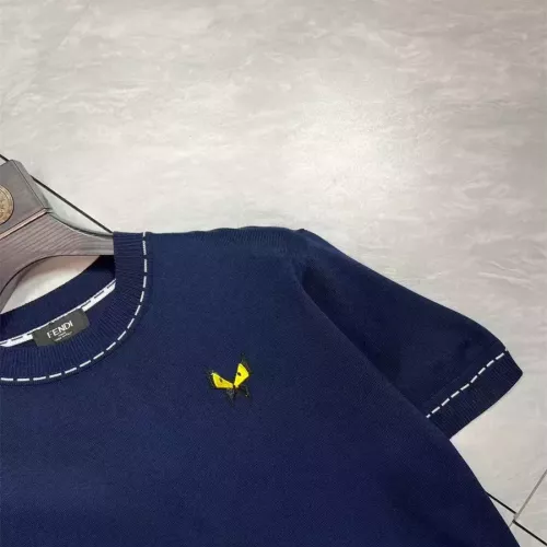 Cheap Fendi T-Shirts Short Sleeved For Men #1347080 Replica Wholesale [$45.00 USD] [ITEM#1347080] on Replica Fendi T-Shirts