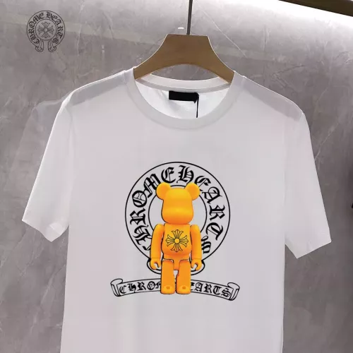 Cheap Chrome Hearts T-Shirts Short Sleeved For Unisex #1347105 Replica Wholesale [$25.00 USD] [ITEM#1347105] on Replica Chrome Hearts T-Shirts