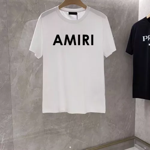 Cheap Amiri T-Shirts Short Sleeved For Unisex #1347129 Replica Wholesale [$25.00 USD] [ITEM#1347129] on Replica Amiri T-Shirts