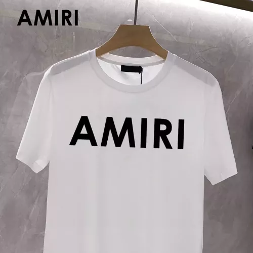 Cheap Amiri T-Shirts Short Sleeved For Unisex #1347129 Replica Wholesale [$25.00 USD] [ITEM#1347129] on Replica Amiri T-Shirts