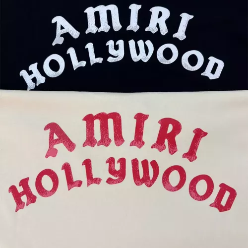 Cheap Amiri T-Shirts Short Sleeved For Unisex #1347138 Replica Wholesale [$32.00 USD] [ITEM#1347138] on Replica Amiri T-Shirts