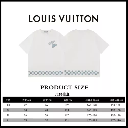 Cheap Louis Vuitton LV T-Shirts Short Sleeved For Unisex #1347228 Replica Wholesale [$42.00 USD] [ITEM#1347228] on Replica Louis Vuitton LV T-Shirts