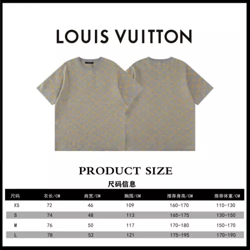 Cheap Louis Vuitton LV T-Shirts Short Sleeved For Unisex #1347243 Replica Wholesale [$48.00 USD] [ITEM#1347243] on Replica Louis Vuitton LV T-Shirts