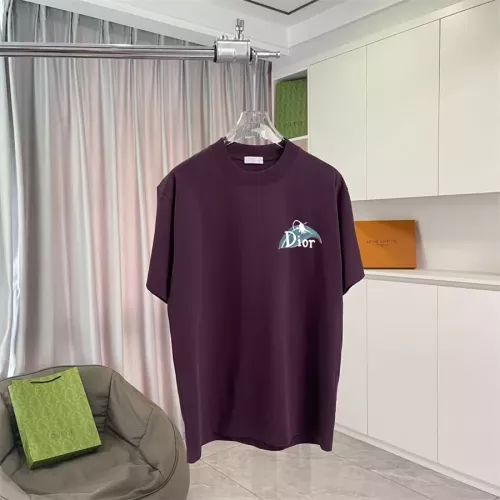Cheap Christian Dior T-Shirts Short Sleeved For Unisex #1347260 Replica Wholesale [$42.00 USD] [ITEM#1347260] on Replica Christian Dior T-Shirts