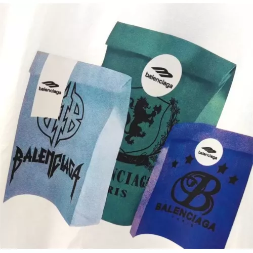 Cheap Balenciaga T-Shirts Short Sleeved For Unisex #1347346 Replica Wholesale [$42.00 USD] [ITEM#1347346] on Replica Balenciaga T-Shirts
