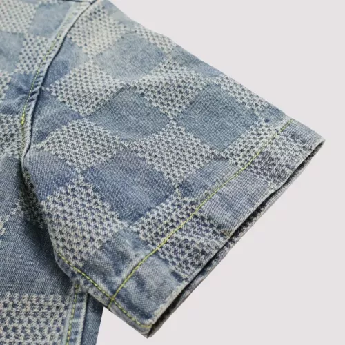 Cheap Louis Vuitton LV Jackets Short Sleeved For Unisex #1347360 Replica Wholesale [$105.00 USD] [ITEM#1347360] on Replica Louis Vuitton LV Jackets