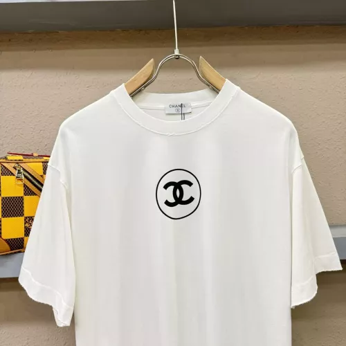 Cheap Chanel T-Shirts Short Sleeved For Men #1347394 Replica Wholesale [$96.00 USD] [ITEM#1347394] on Replica Chanel T-Shirts