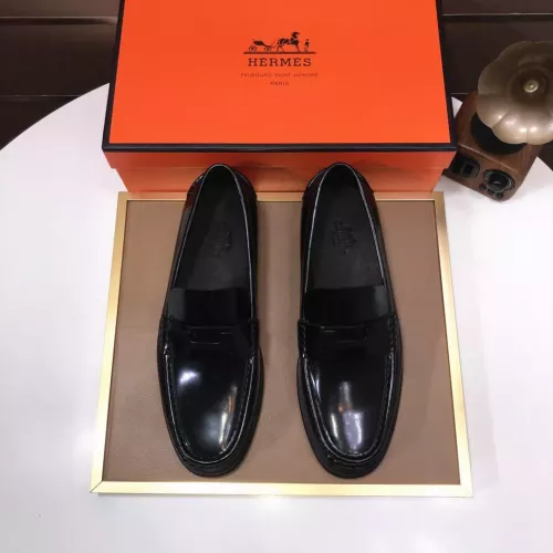 Cheap Hermes Leather Shoes For Men #1347407 Replica Wholesale [$100.00 USD] [ITEM#1347407] on Replica Hermes Leather Shoes