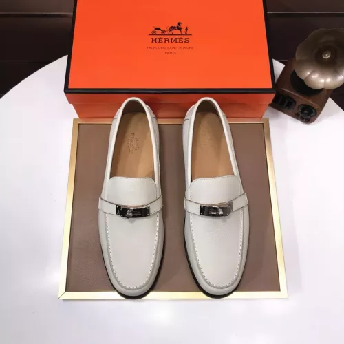 Cheap Hermes Leather Shoes For Men #1347408 Replica Wholesale [$100.00 USD] [ITEM#1347408] on Replica Hermes Leather Shoes
