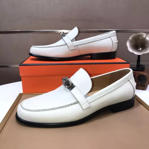 Cheap Hermes Leather Shoes For Men #1347408 Replica Wholesale [$100.00 USD] [ITEM#1347408] on Replica Hermes Leather Shoes