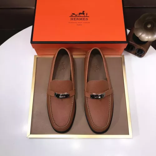 Cheap Hermes Leather Shoes For Men #1347409 Replica Wholesale [$100.00 USD] [ITEM#1347409] on Replica Hermes Leather Shoes
