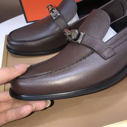 Cheap Hermes Leather Shoes For Men #1347410 Replica Wholesale [$100.00 USD] [ITEM#1347410] on Replica Hermes Leather Shoes