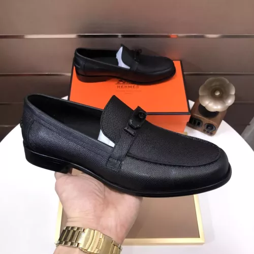 Cheap Hermes Leather Shoes For Men #1347411 Replica Wholesale [$100.00 USD] [ITEM#1347411] on Replica Hermes Leather Shoes