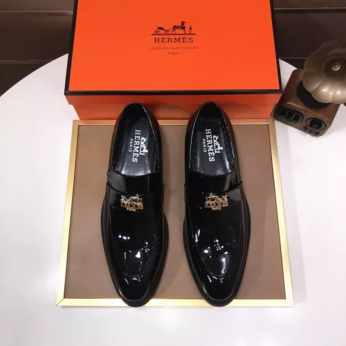 Cheap Hermes Leather Shoes For Men #1347413 Replica Wholesale [$92.00 USD] [ITEM#1347413] on Replica Hermes Leather Shoes