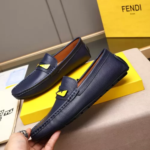 Cheap Fendi Leather Shoes For Men #1347416 Replica Wholesale [$80.00 USD] [ITEM#1347416] on Replica Fendi Leather Shoes