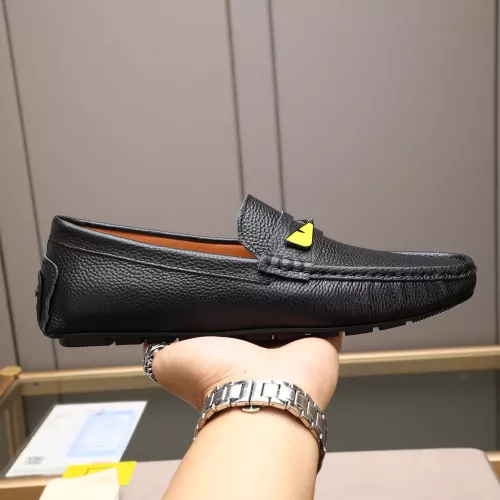 Cheap Fendi Leather Shoes For Men #1347417 Replica Wholesale [$80.00 USD] [ITEM#1347417] on Replica Fendi Leather Shoes
