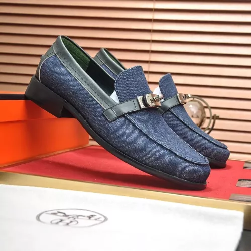 Cheap Hermes Leather Shoes For Men #1347438 Replica Wholesale [$98.00 USD] [ITEM#1347438] on Replica Hermes Leather Shoes