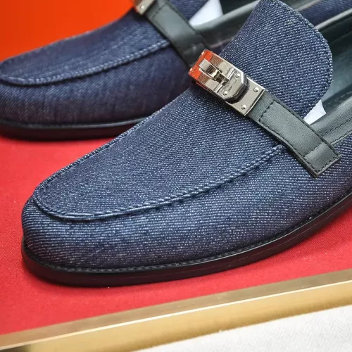 Cheap Hermes Leather Shoes For Men #1347438 Replica Wholesale [$98.00 USD] [ITEM#1347438] on Replica Hermes Leather Shoes