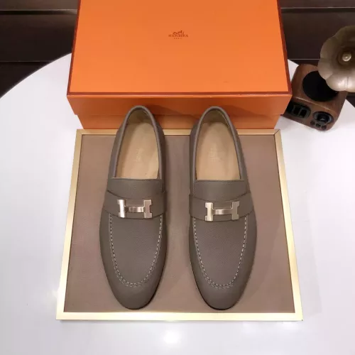 Cheap Hermes Leather Shoes For Men #1347443 Replica Wholesale [$100.00 USD] [ITEM#1347443] on Replica Hermes Leather Shoes