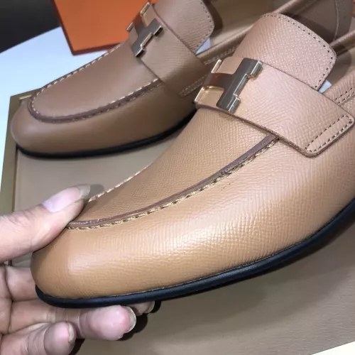 Cheap Hermes Leather Shoes For Men #1347444 Replica Wholesale [$100.00 USD] [ITEM#1347444] on Replica Hermes Leather Shoes
