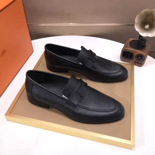Cheap Hermes Leather Shoes For Men #1347447 Replica Wholesale [$100.00 USD] [ITEM#1347447] on Replica Hermes Leather Shoes