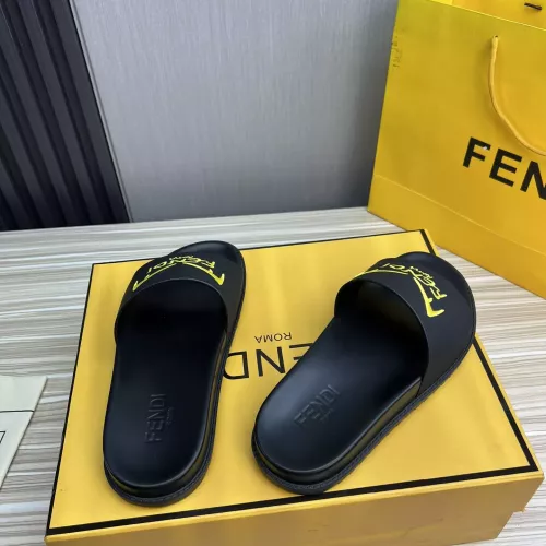 Cheap Fendi Slippers For Men #1347479 Replica Wholesale [$56.00 USD] [ITEM#1347479] on Replica Fendi Slippers